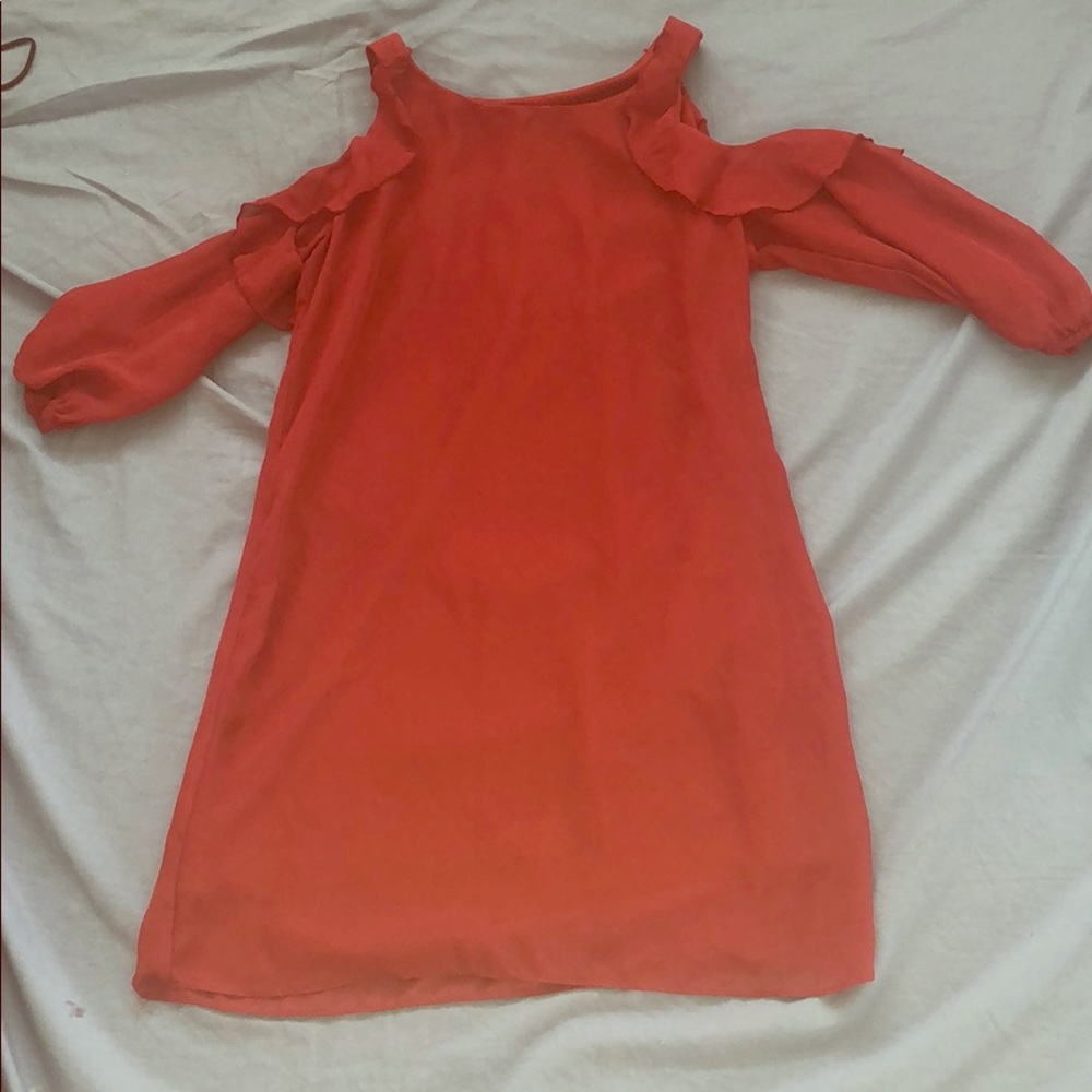 burgundy red mid-thigh dress